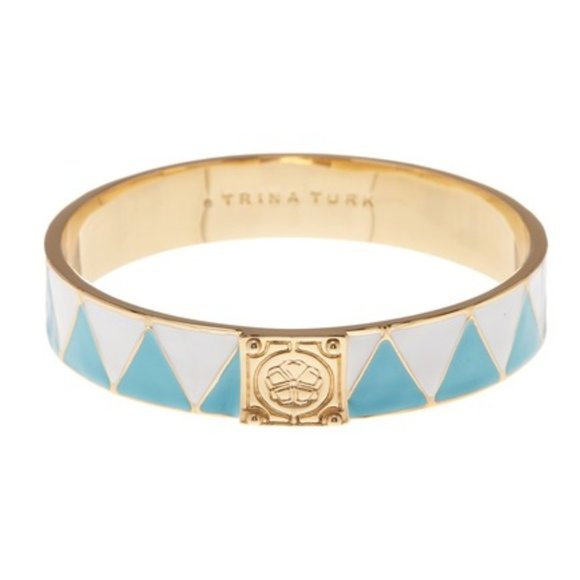 Trina Turk Jewelry - NWOT Trina Turk Zig Zag Enamel Bracelet